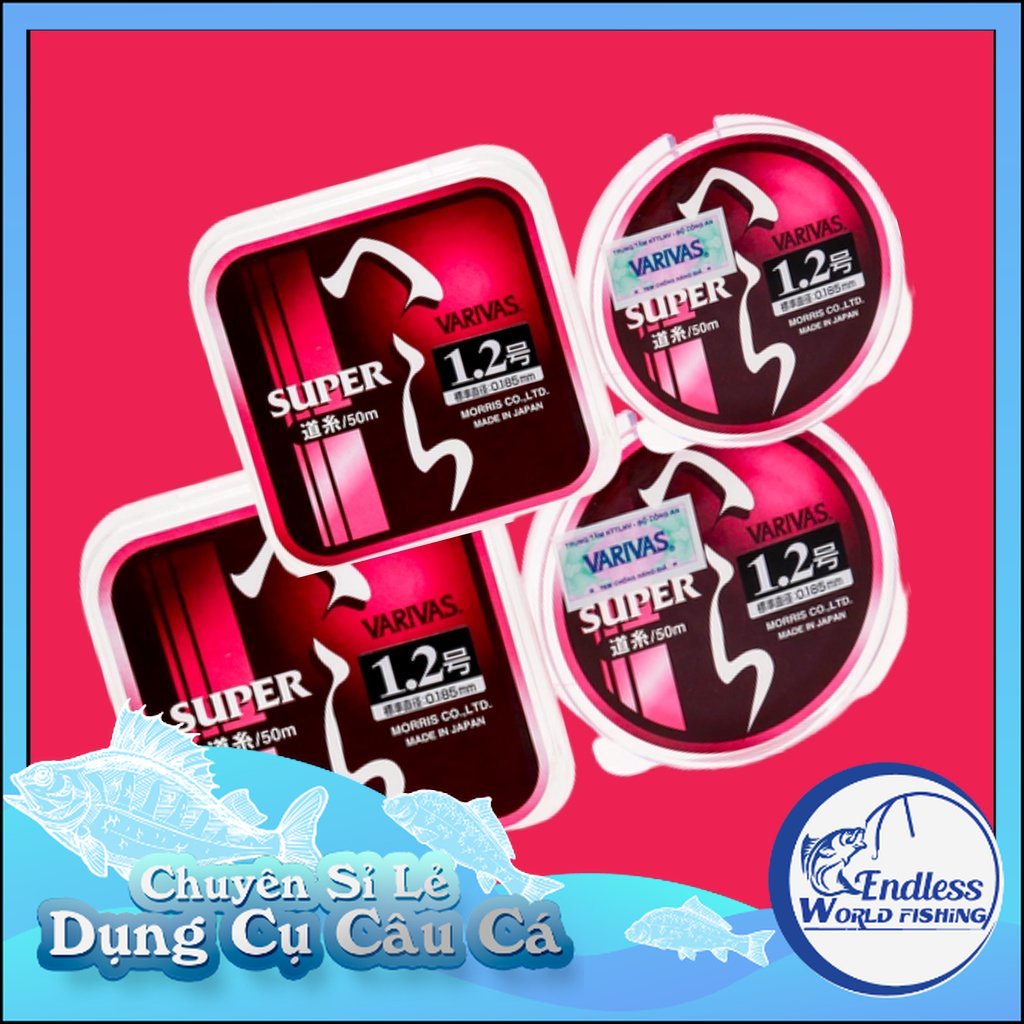 Dây Trục Câu Cá Siêu Mềm VARIVAS 2.0