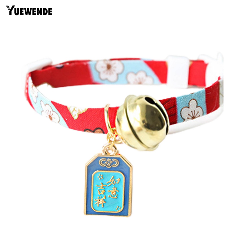 Vòng Cổ Polyester Có Chuông Màu Sắc Tươi Sáng Dành Cho Thú Cưng