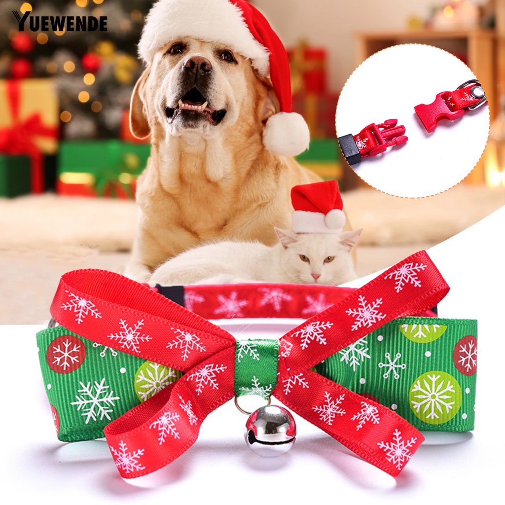 Vòng Cổ Thú Cưng Gắn Chuông Và Nơ Xinh Xắn