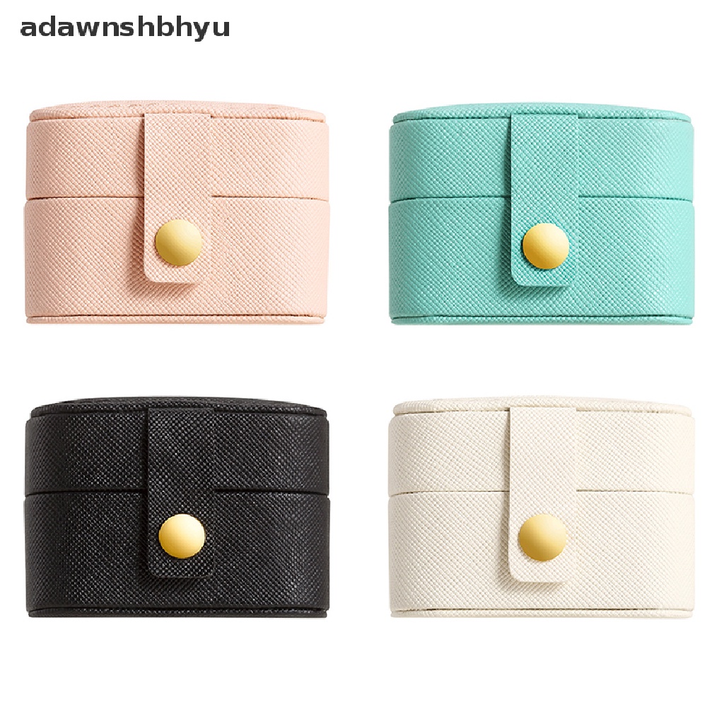 Hộp Đựng Trang Sức Bằng Da Cỡ Nhỏ Tiện Dụng Mang Đi Du Lịch