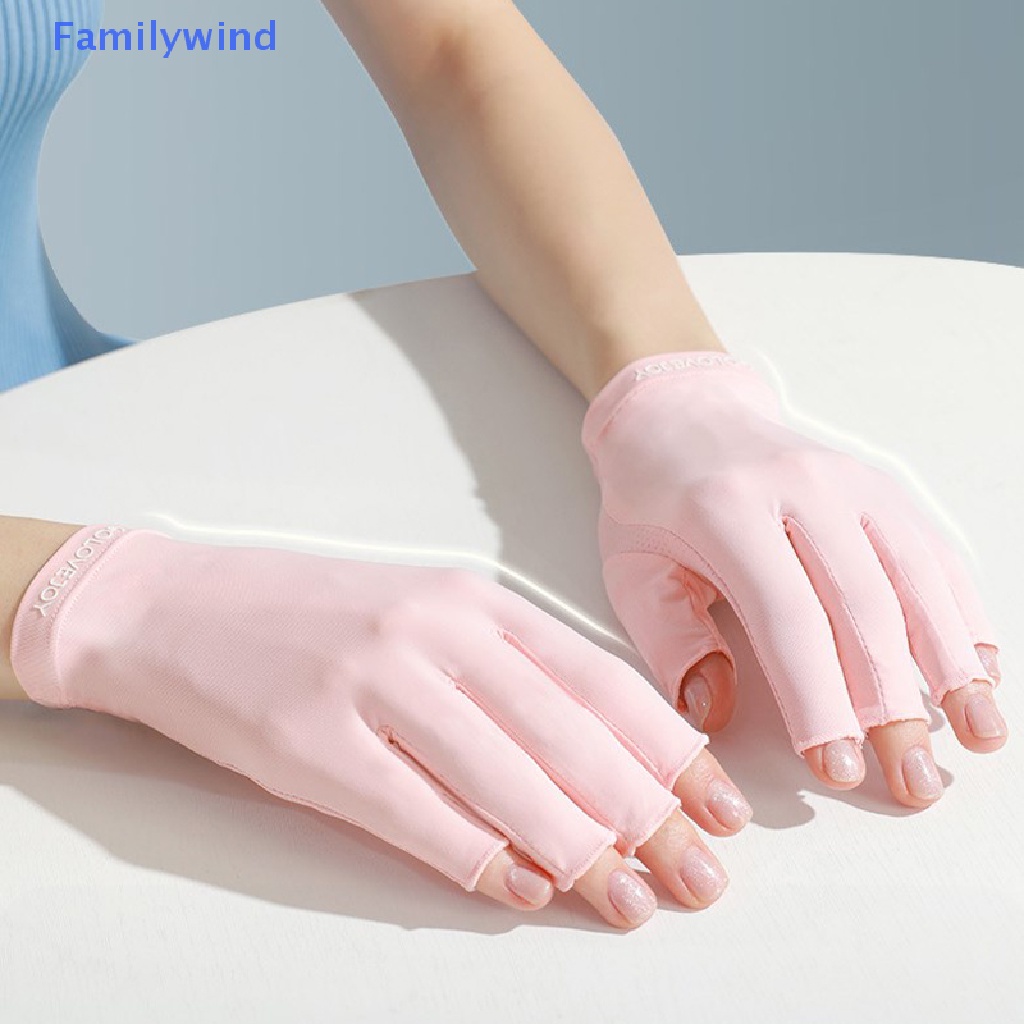 1 Đôi Găng Tay Chống Tia UV Bảo Vệ Móng Tiện Dụng