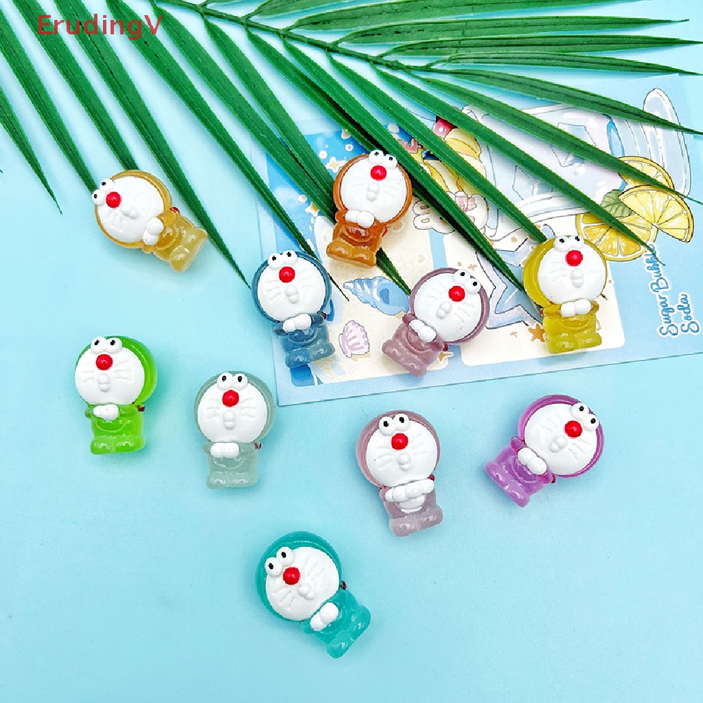 1 Đồ trang trí Nhân Vật Hoạt Hình Mini Bằng Nhựa Phát Quang Dùng Trang Trí DIY