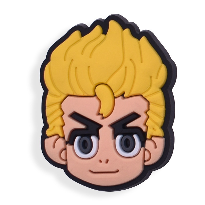 Crocs Jibbitz Pins Shounen Anime DIY Giày Nút Quyến Rũ