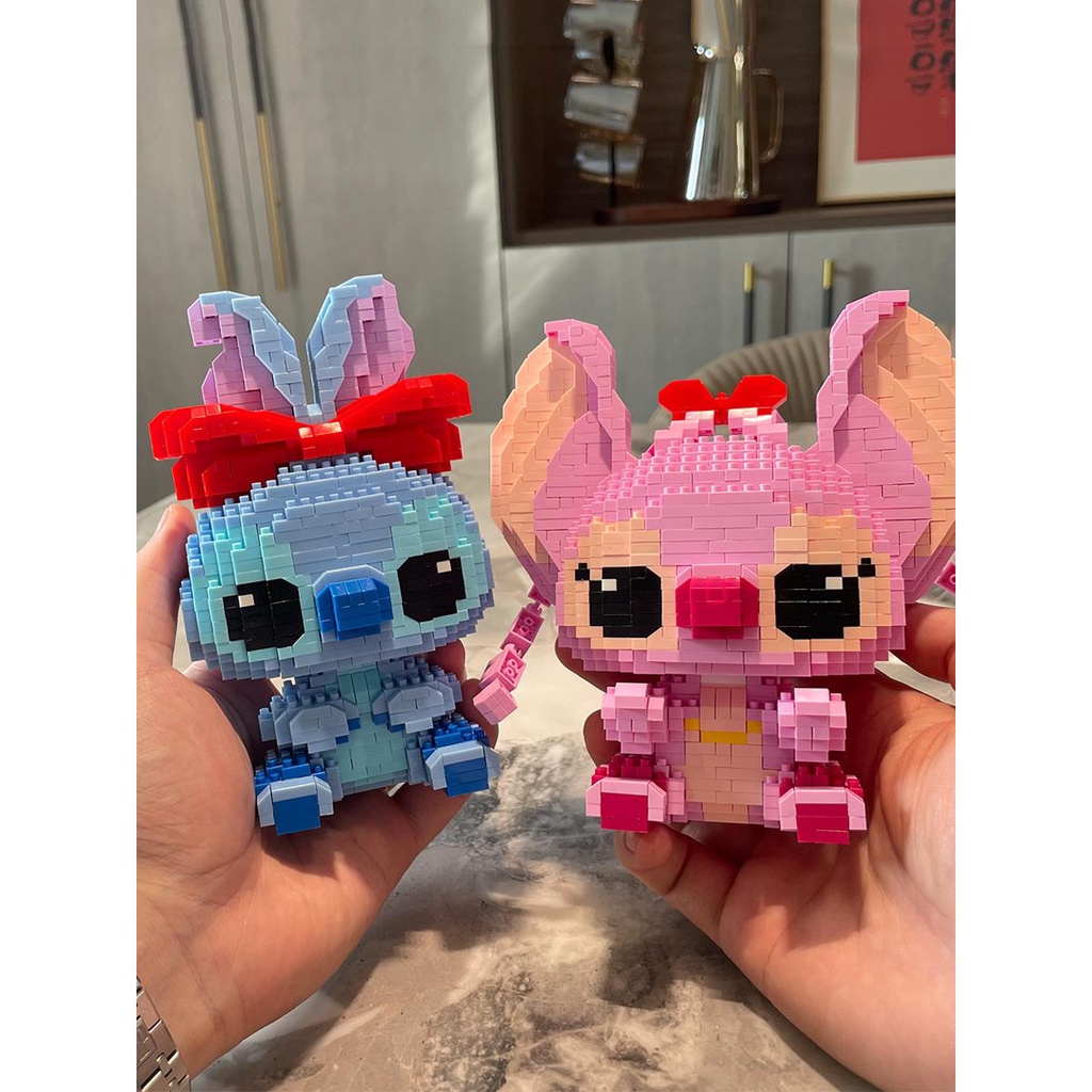 Bộ Đồ Chơi Lắp Ráp Mô Hình Stitch Cho Bé