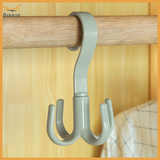 Móc Treo Đồ 4 Móng Xoay 360 Độ Đa Năng Tiện Dụng