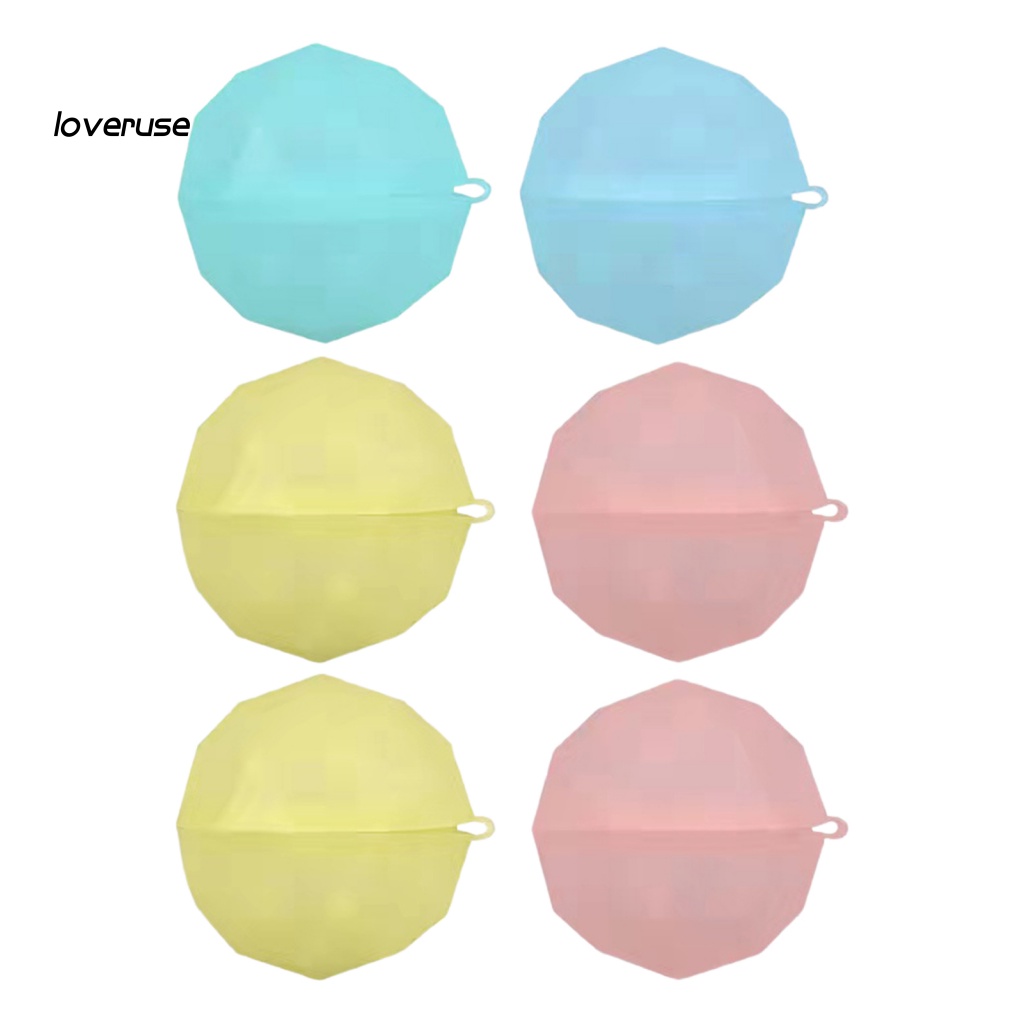 Set 6 Quả Bóng Nước Bằng Silicone Cho Gia Đình