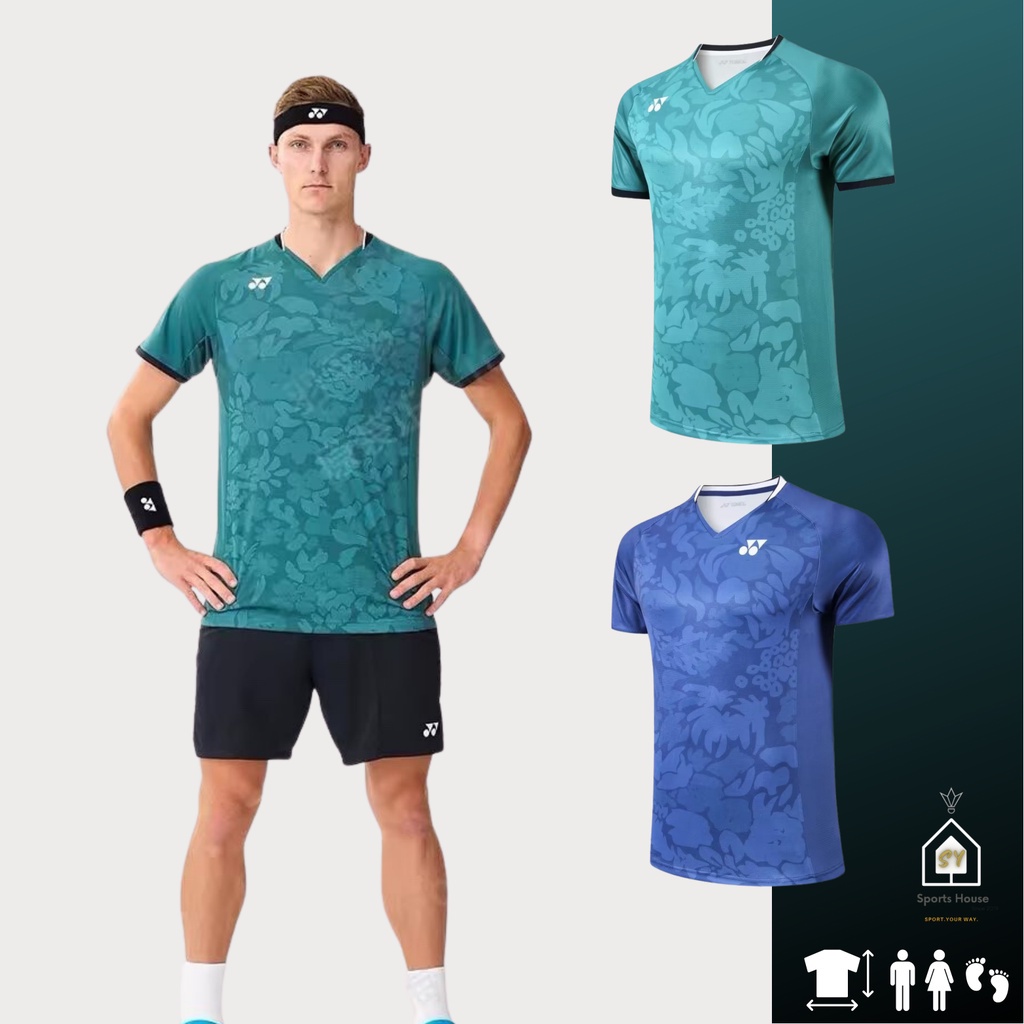 Áo Thun Thể Thao Cầu Lông Yonex 2023 Viktor Axelsen Thiết Kế Mới Năng Động Thời Trang
