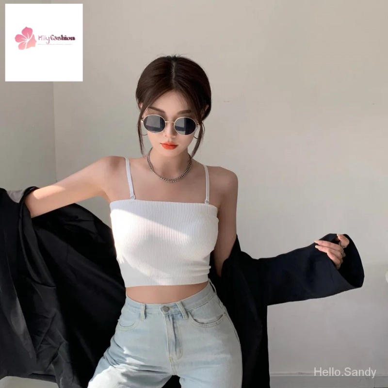 Áo Lót Hai Dây Có Mút Đệm Quyến Rũ Dành Cho Nữ