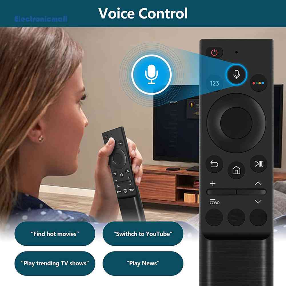 Điều Khiển Từ Xa Bằng Giọng Nói Cho TV Samsung BN59-01363A Mall01.vn