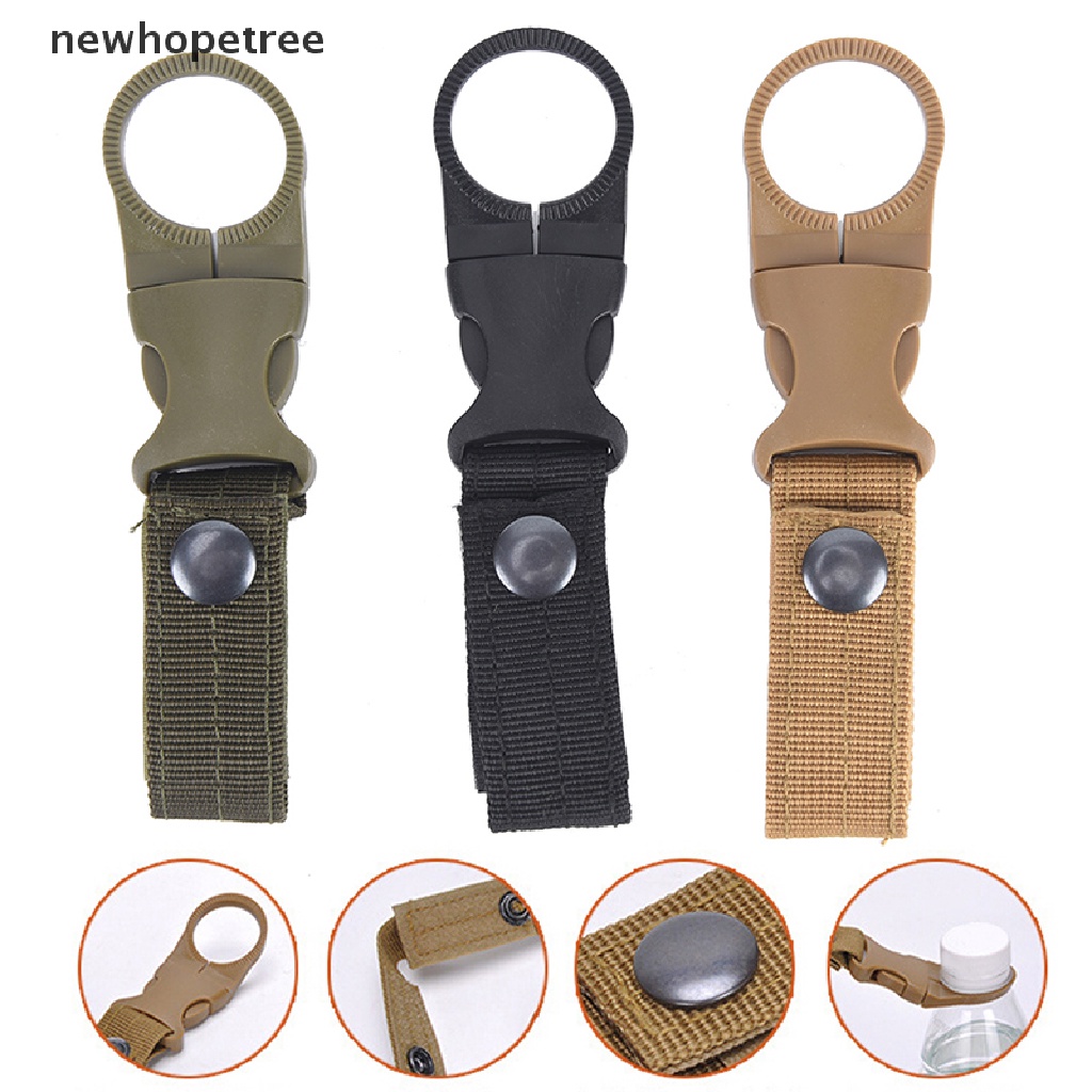 Móc Kẹp Giữ Bình Nước Bằng Nylon Tiện Dụng Cho Hoạt Động Ngoài Trời