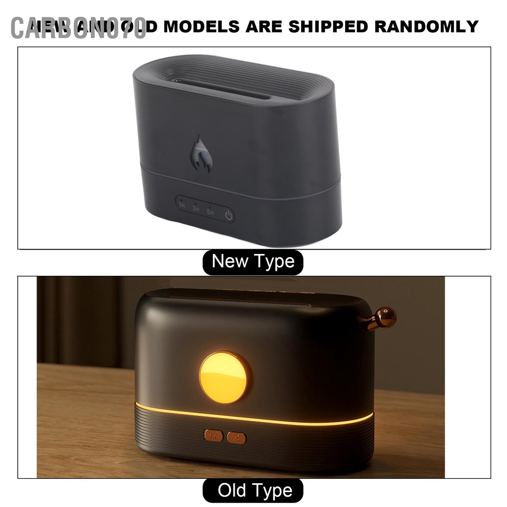Carbon070 Máy khuếch tán hương thơm ngọn lửa Trang chủ USB tạo độ ẩm siêu âm tinh dầu