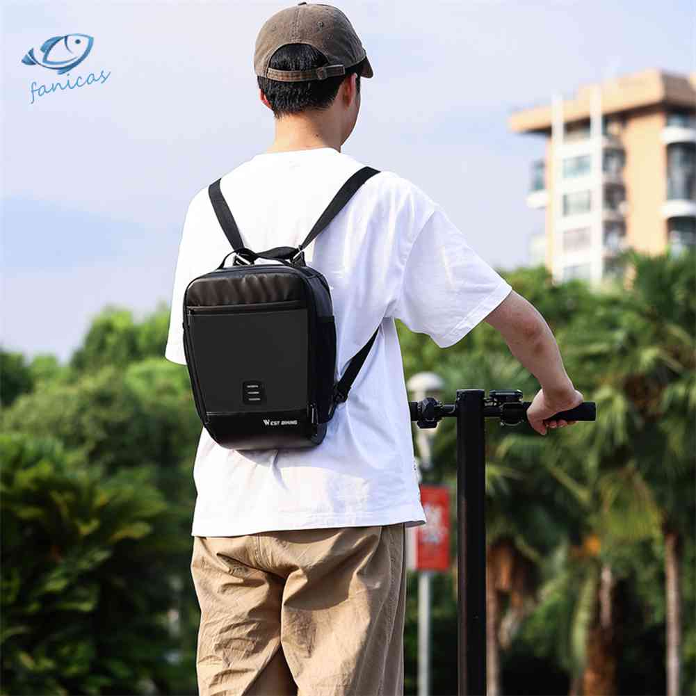 Túi Đựng Đồ Dung Tích Lớn 7.3L Gắn Ghi Đông Xe Đạp Tiện Dụng