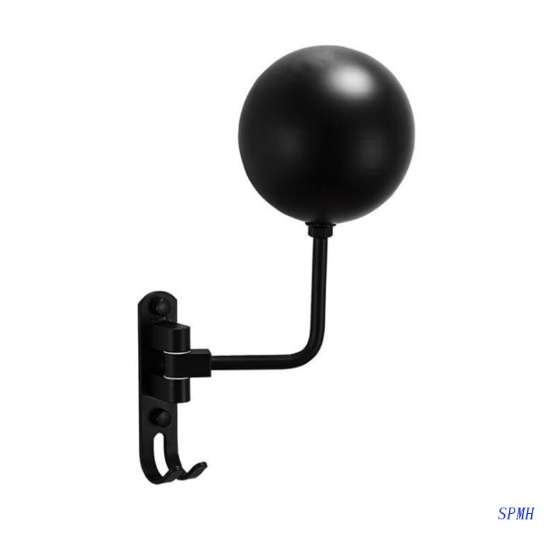 Giá Đỡ Mũ Bảo Hiểm Xoay 180 Độ Có Móc Gắn Tường