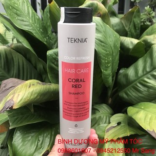 Dầu gội cho tóc nhuộm đỏ Lakme Teknia Coral Red Shampoo Color Refresh 300ml (2026)