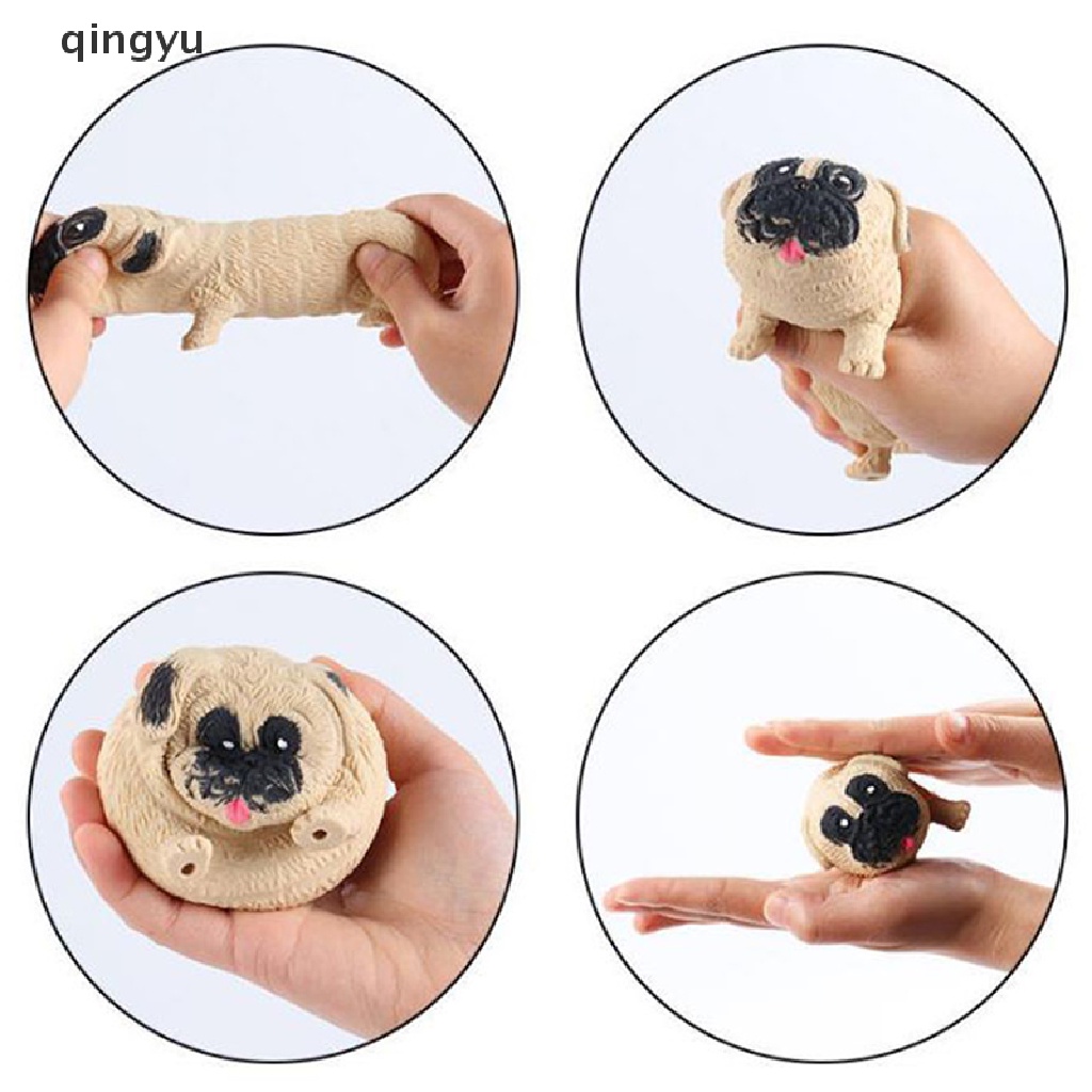 1 Đồ Chơi Nắn Bóp Đàn Hồi Giảm Stress Hình Động Vật