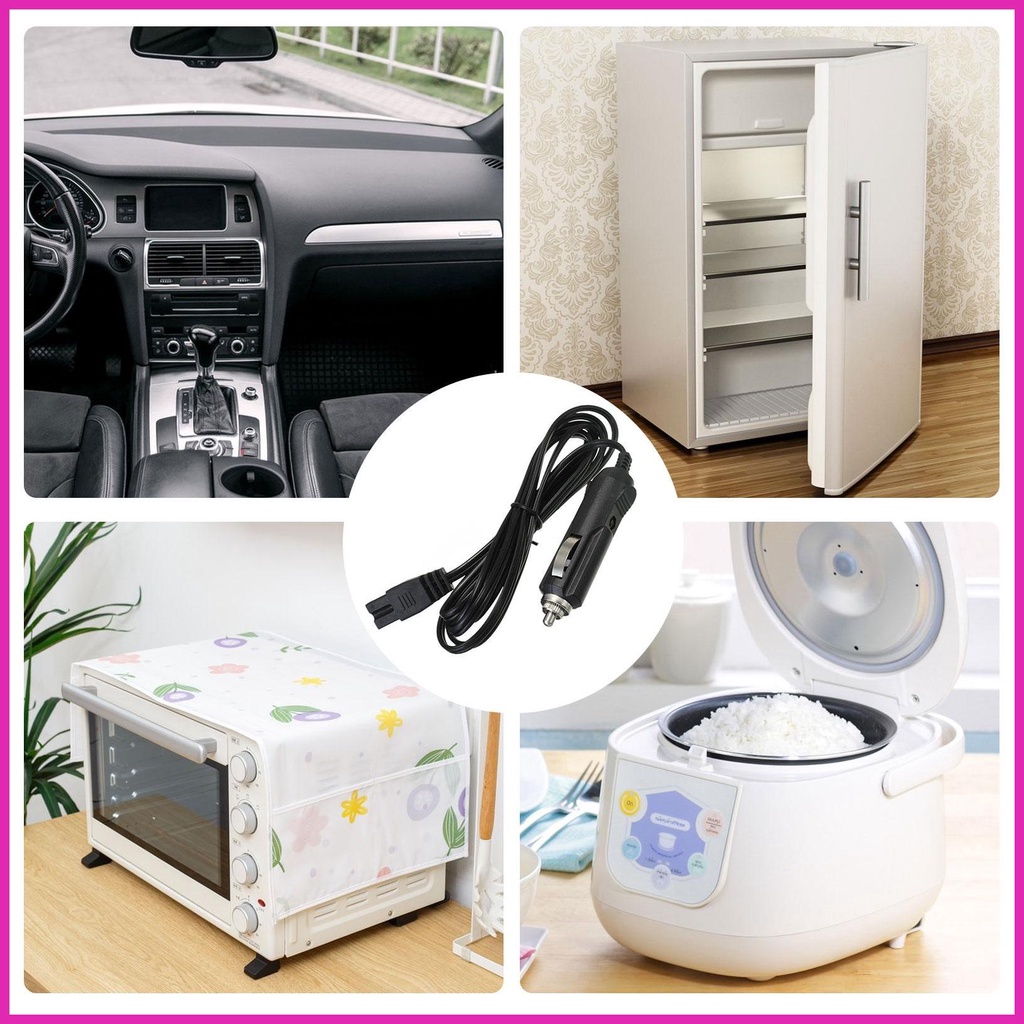 Tủ Lạnh Mini Có Dây Nguồn DC 12V / 24V Cho Xe Hơi