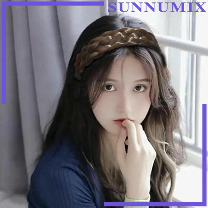 Băng Đô Bện Tóc Co Giãn Dành Cho Nữ