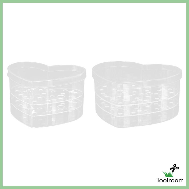 Hộp Hoa Acrylic Có Nắp Đậy Dùng Làm Đạo Cụ Chụp Ảnh Phù Dâu