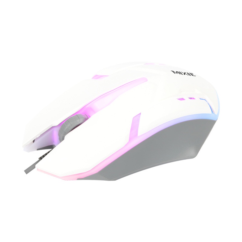 Chuột Phát Quang Có Dây USB MIXIE X3 Chuột Máy Tính Văn Phòng Tại Nhà Chuột Chơi Game