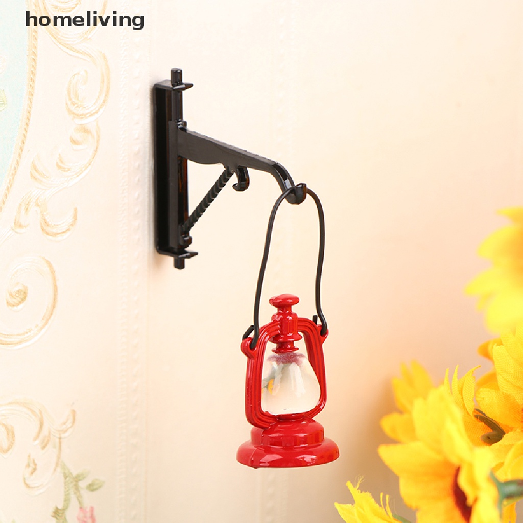 1 Bộ Đèn Dầu Trang Trí Nhà Búp Bê Tỉ Lệ 1: 12