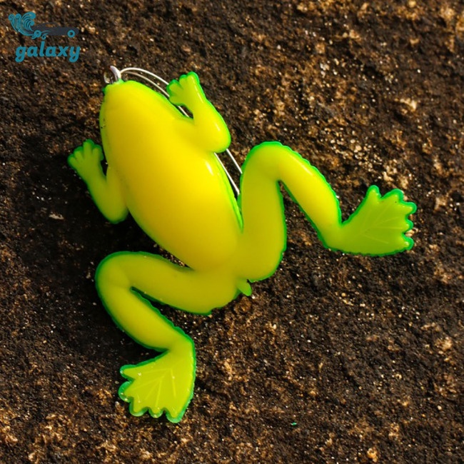 Galaxy Set 5 Mồi Giả Ếch 3d 4.5cm Câu Cá Hiệu Quả