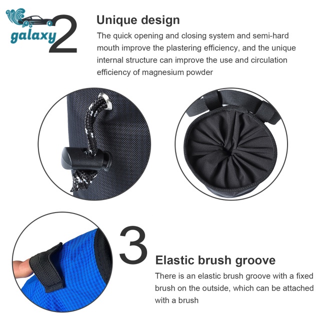 Galaxy Túi Đeo Hông Cỡ Lớn Chống Trượt Tùy Chỉnh Tiện Dụng Cho Leo Núi / Dã Ngoại