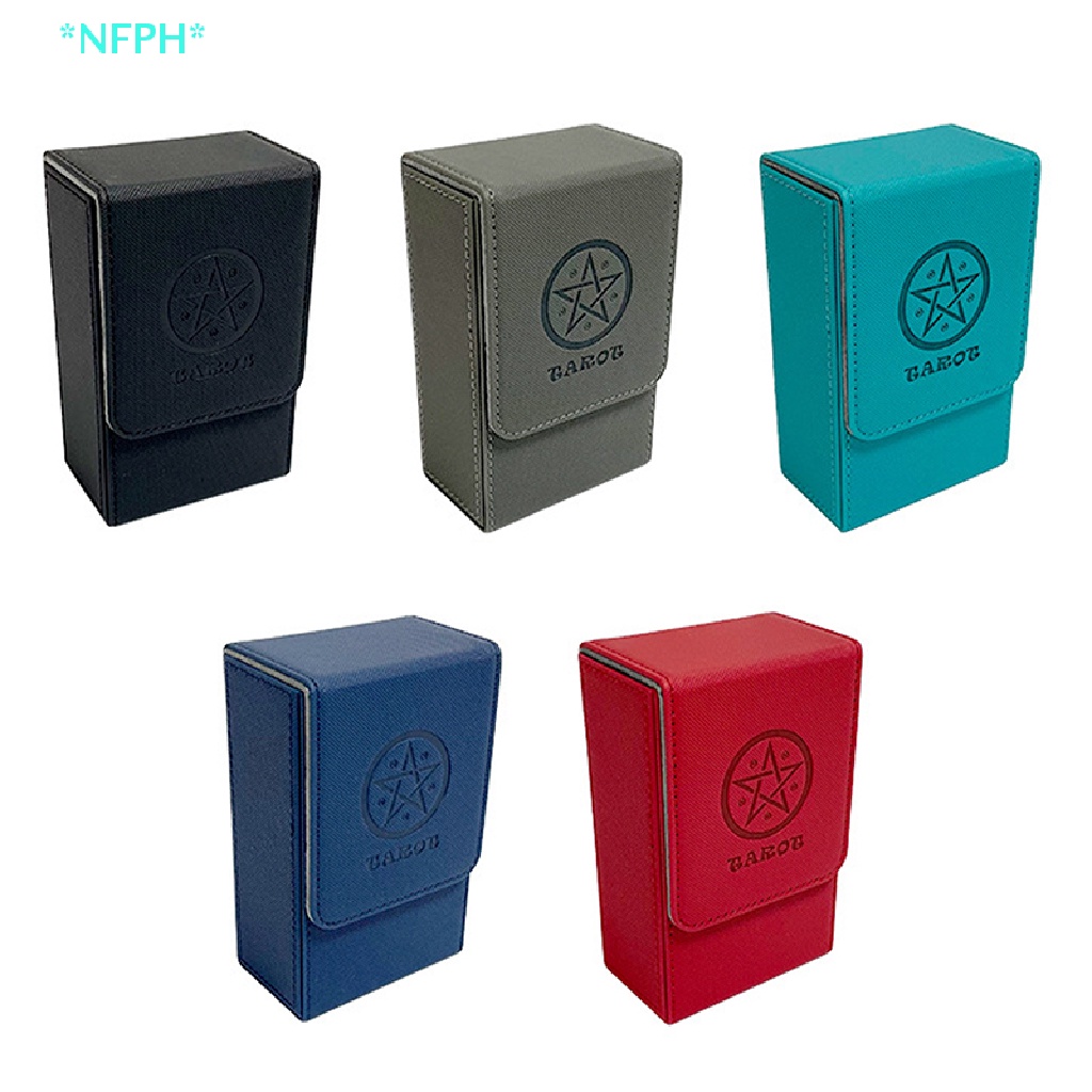 Hộp Đựng Bài Tarot Hai Ngăn Bằng Da PU Mới