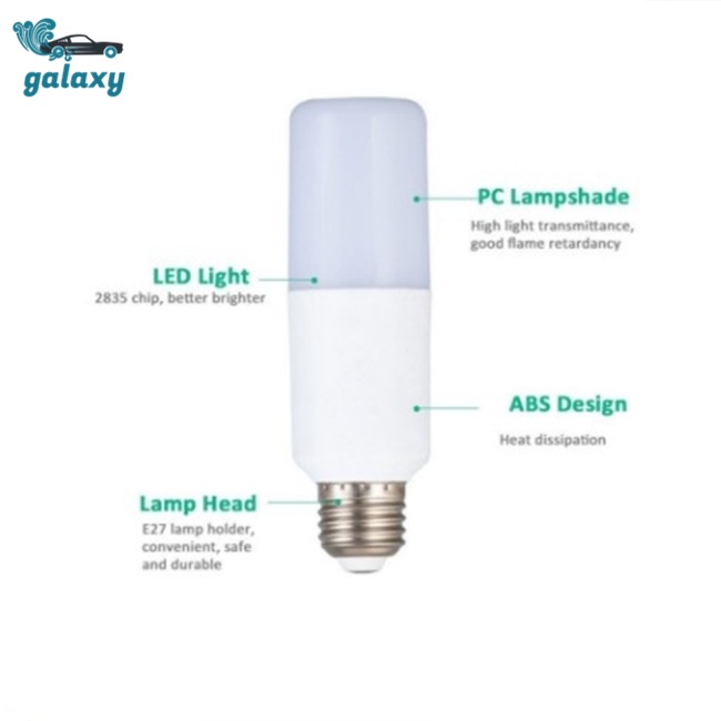 Galaxy Bóng Đèn Led 5w 10w 15w 20w 6500k Tiết Kiệm Năng Lượng E27 90%