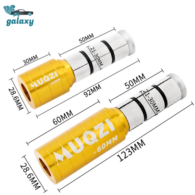 Galaxy Thanh Nối Dài Phuộc Xe Đạp Leo Núi 28.6mm 30mm 60mm Bằng Hợp Kim Nhôm