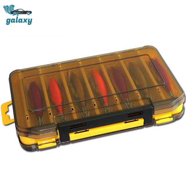 Galaxy Hộp Đựng Mồi Câu Cá 12 / 14 Ngăn Tiện Lợi