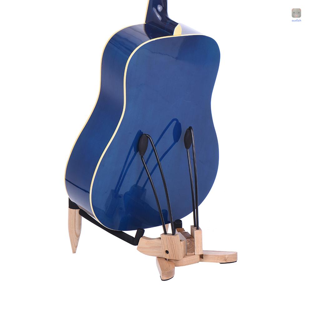 Giá Đỡ Đàn Guitar Bằng Gỗ Cứng Gấp Gọn Tiện Dụng Màu Sắc Tự Nhiên