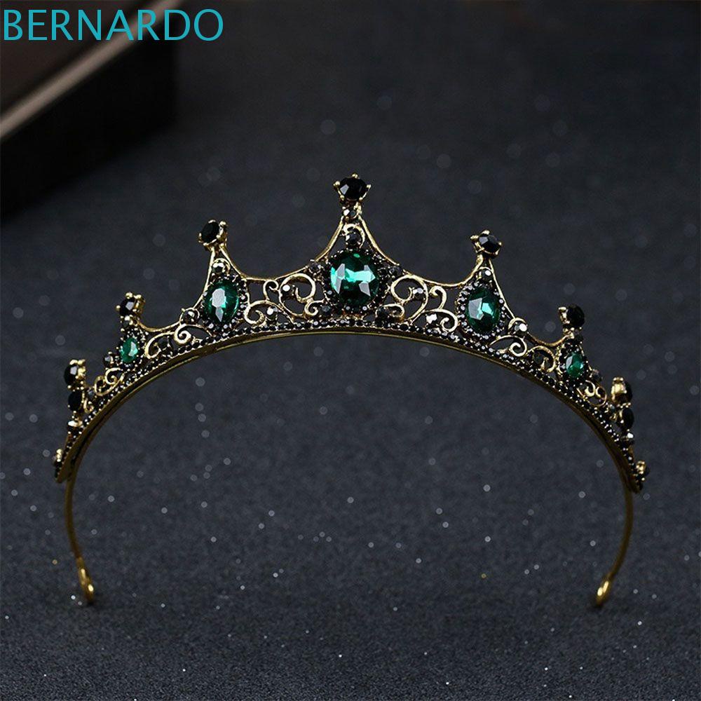 Băng Đô Cài Tóc Đính Đá Thời Trang Cho Cô Dâu|Vương Miện Đội Đầu Kiểu Dáng Dễ Thương Xinh Xắn