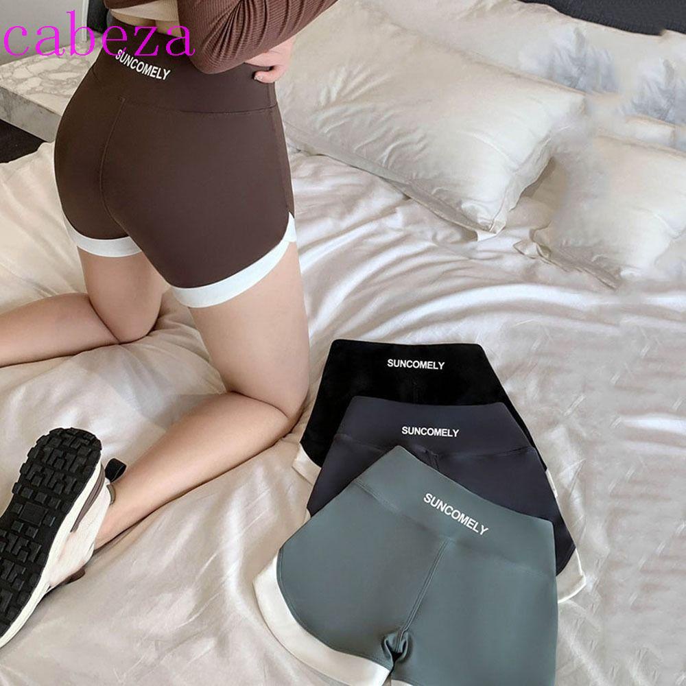 Quần Short An Toàn Bằng Lụa Mát Không Đường May Chống Chói Thời Trang Mùa Hè Cho Nữ