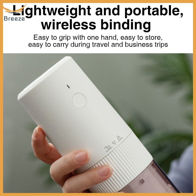 Máy Xay Cà Phê Tự Động Sạc Usb Tùy Chỉnh Tiện Dụng Cho Gia Đình