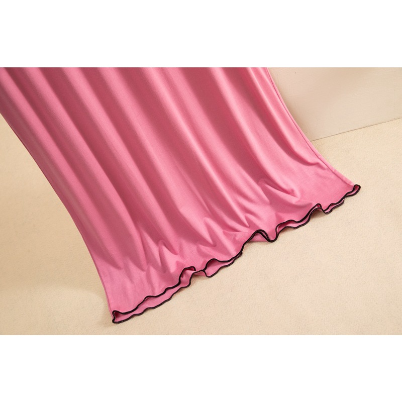 Đầm Cotton Modal Dáng Rộng Cổ Chữ V Tay Ngắn Thoải Mái Thời Trang Mùa Hè Hàng Mới 2023