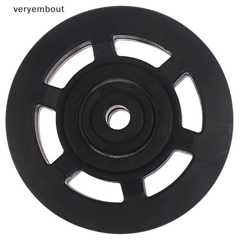 Bánh Xe Ròng Rọc Chống Mòn 95mm Màu Đen