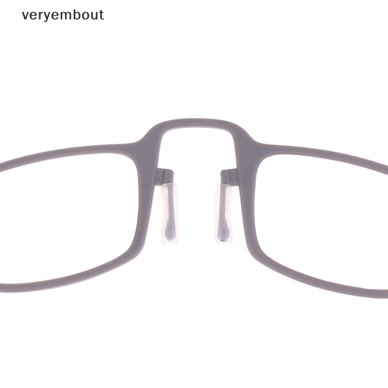 1 Bộ Kính Đọc Sách Có Kẹp Mũi + 1.5 / 2.0 / 2.5 n