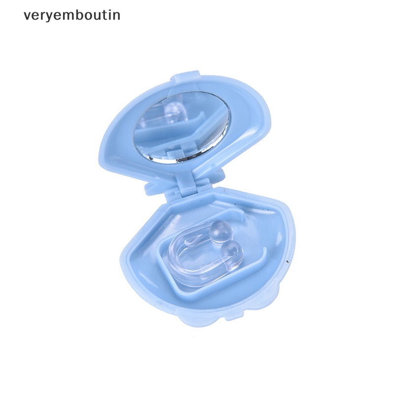 Dụng Cụ Kẹp Mũi Chống Ngáy Khi Ngủ Bằng Silicone Có Nam Châm