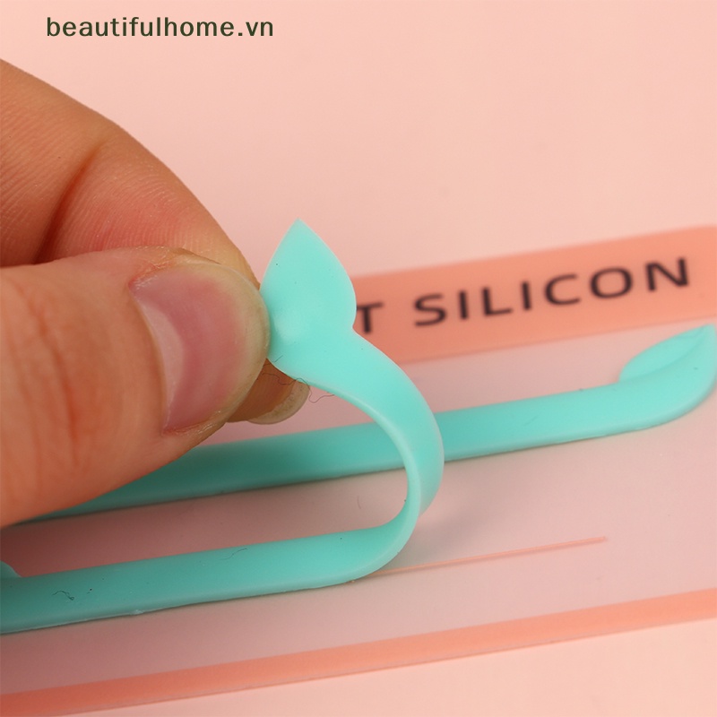 1 Cặp Đệm Silicone Nâng Lông Mi Tiện Dụng