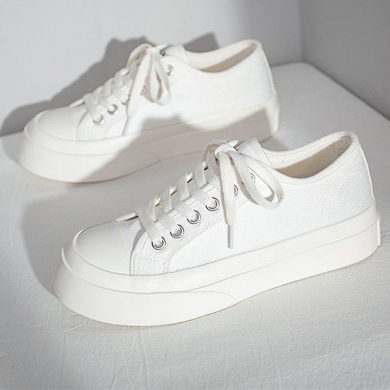 Giày Thể Thao Vải Bạt Thời Trang Hàn Cho Nữ