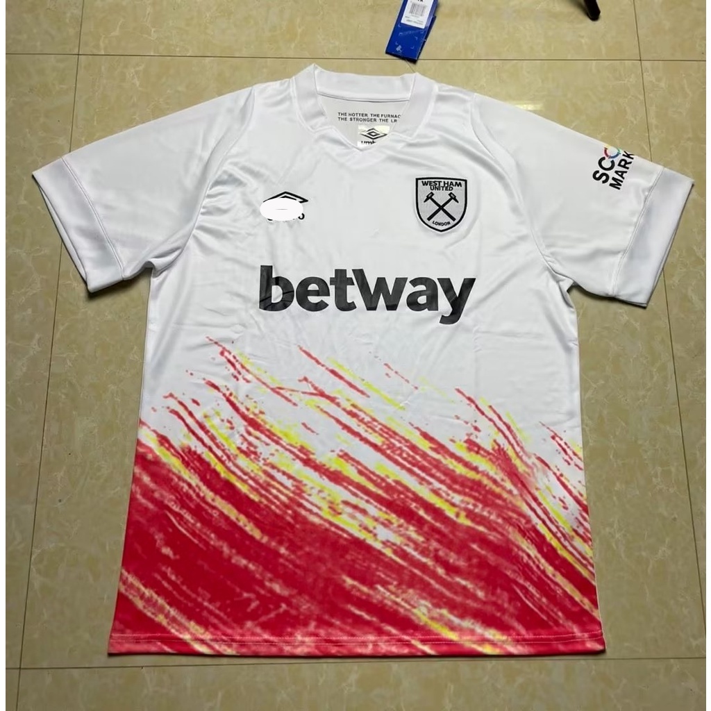 Áo Thun NgắN Tay 22 / 23 West ham Home away 3rd Size S-Xxxl