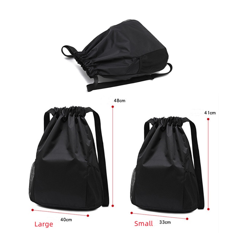 Balo Dây Rút Siêu Nhẹ Sức Chứa Lớn Thời Trang Thể Thao Cho Mẹ Bỉm Sữa