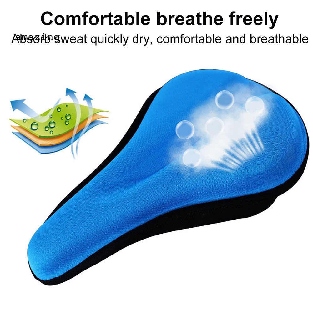 Yên Xe Đạp Địa Hình 3D Bằng Silicone Thoáng Khí