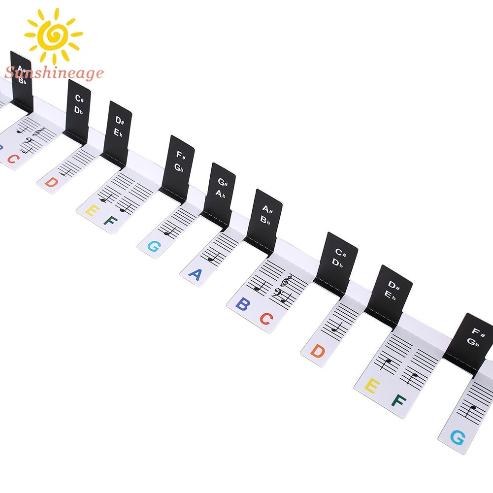Miếng Dán Trang Trí Bàn Phím Đàn Piano 88 Phím Ốp
