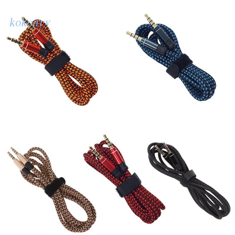 Dây Cáp Âm Thanh Nối Dài 1.5m Với Giắc 3.5mm Chuyên Dụng Cho Xe Hơi