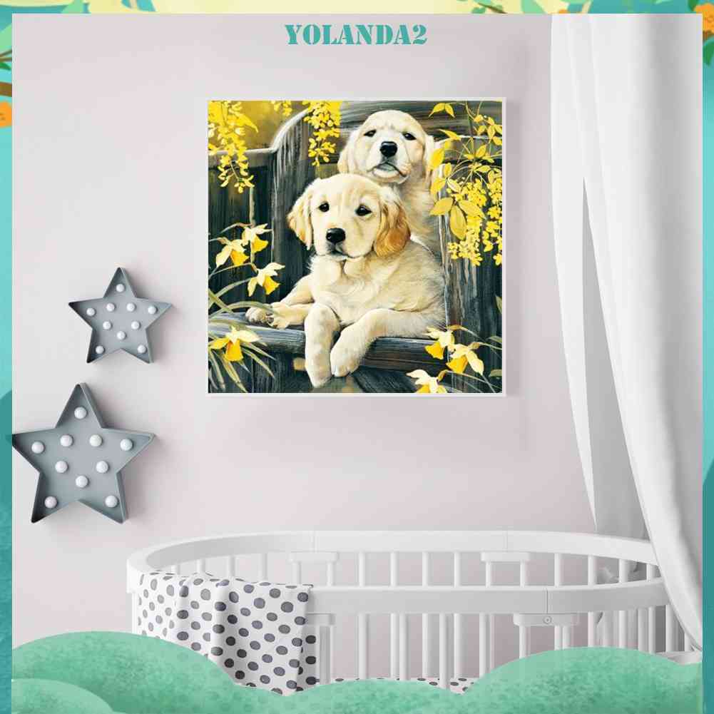 Tranh Đính Đá Kim Cương Toàn Bộ 5D DIY Hình Vẽ Vườn Hoa