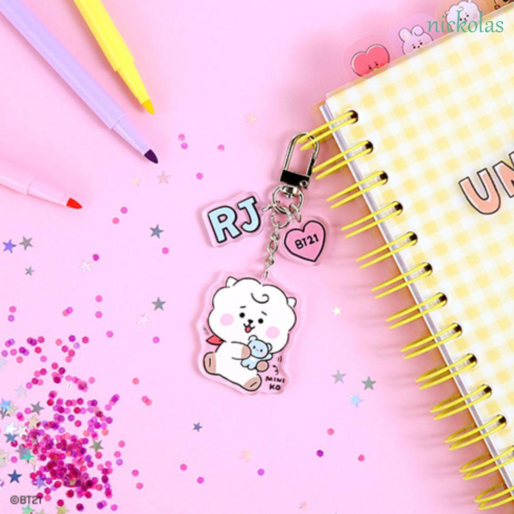 Móc Chìa Khóa Bằng Acrylic Hình Hoạt Hình Dễ Thương