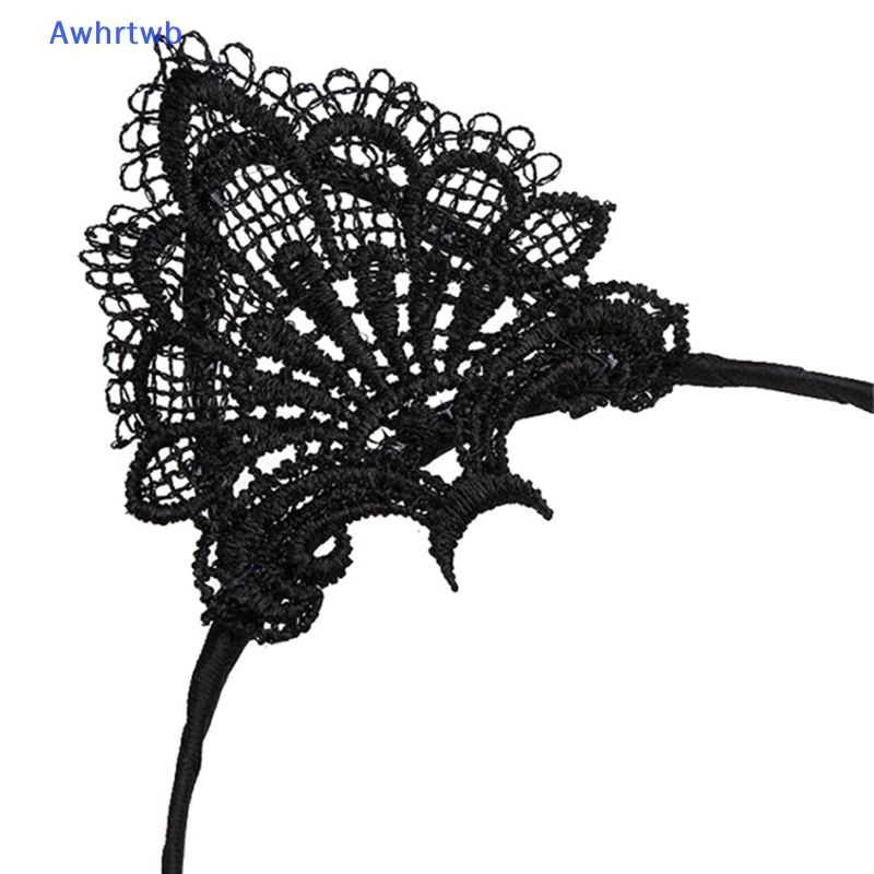 Băng Đô Tai Mèo Phối Ren Thời Trang Gợi Cảm Cho Nữ Mới