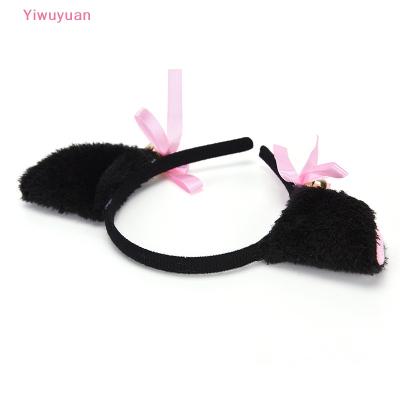 Cài Tóc Tai Mèo Đính Chuông Thời Trang 2017 Mới