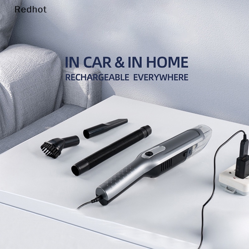 &lt; Redhot &gt; Máy Hút Chân Không Mini Chuboor Cầm Tay Không Dây Sạc Lại Được Dành Cho Xe Hơi